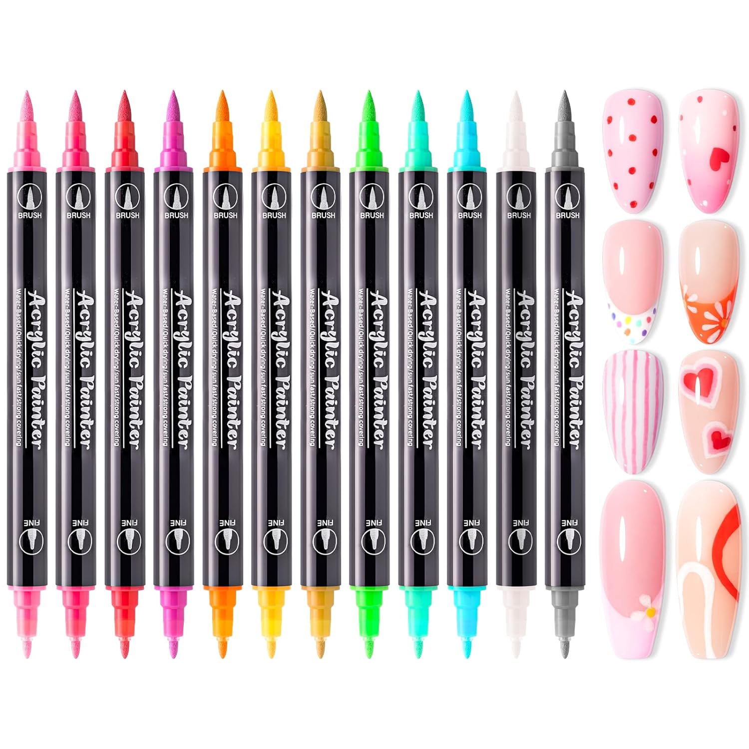 Nail Art Pens Set - 图片8