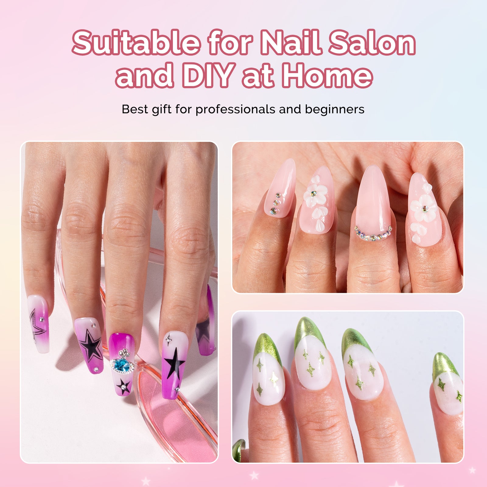 Nail Art Sculpture Pen Acrylic Dual Tipped Brushes 5 Pcs - 图片6