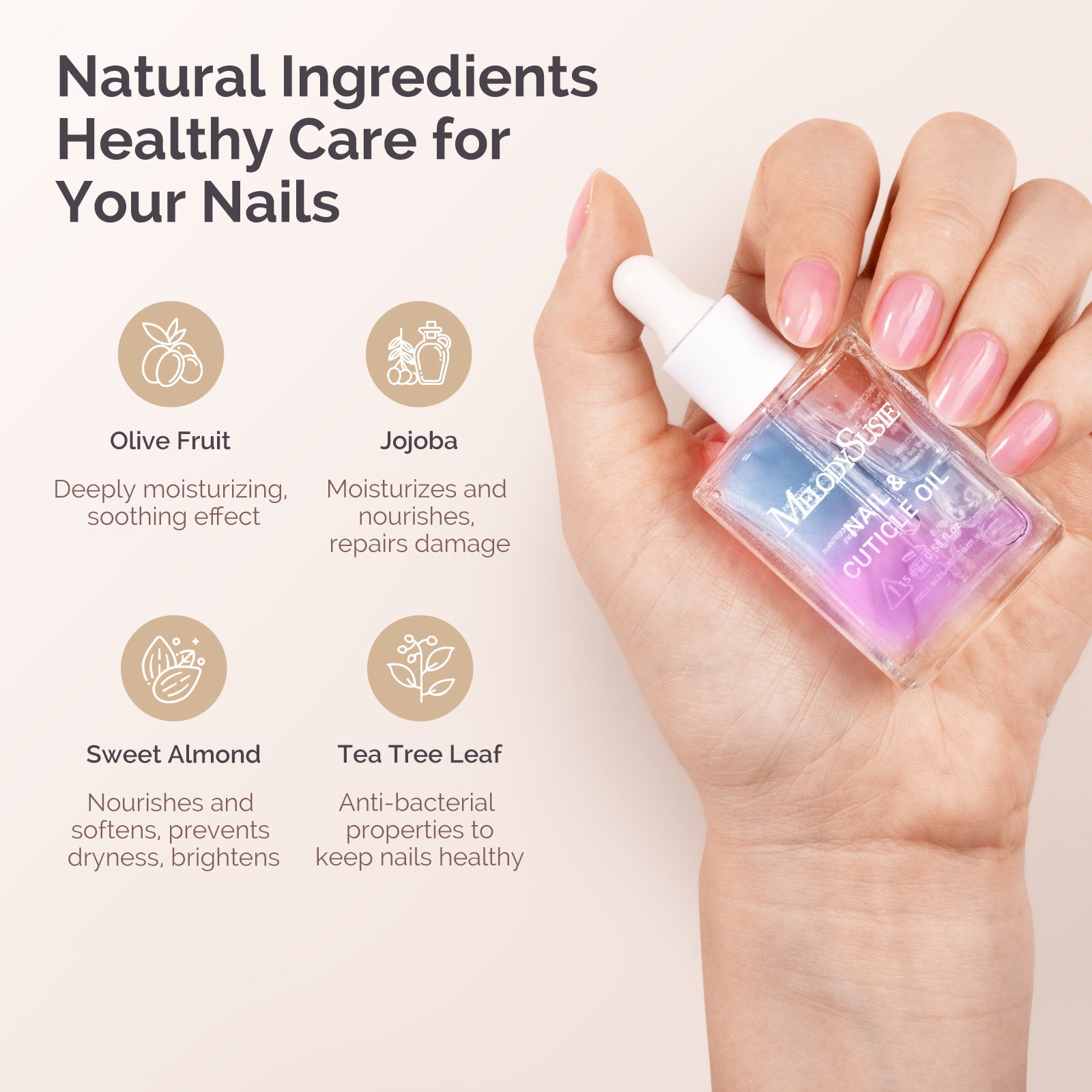 TPO-Free Nail Care Cuticle Oil 15ml - Lavender - 图片3