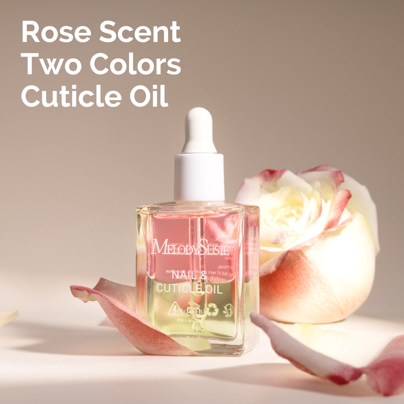 TPO-Free Nail Care Cuticle Oil 15ml - Rose - 图片2