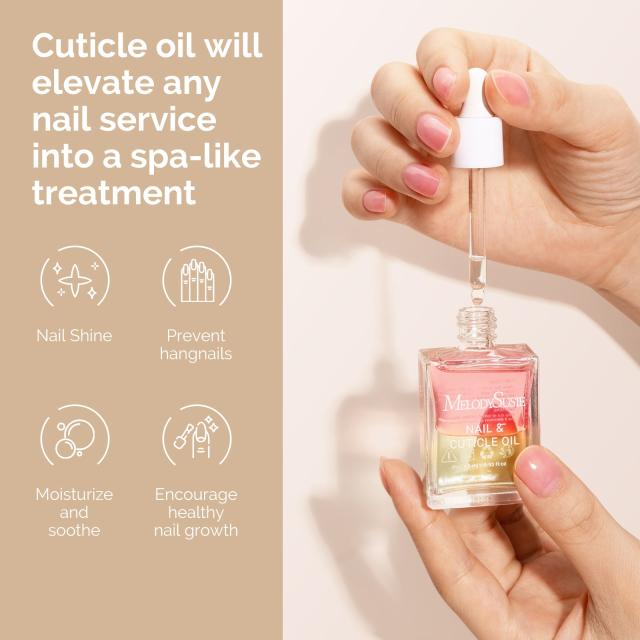 TPO-Free Nail Care Cuticle Oil 15ml - Rose