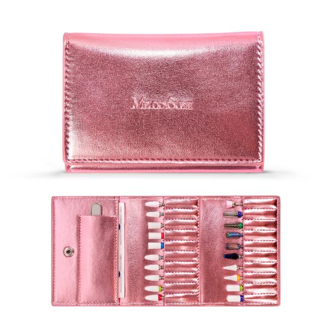 Nail Drill Bits Folding Storage Bag With Gift Box
