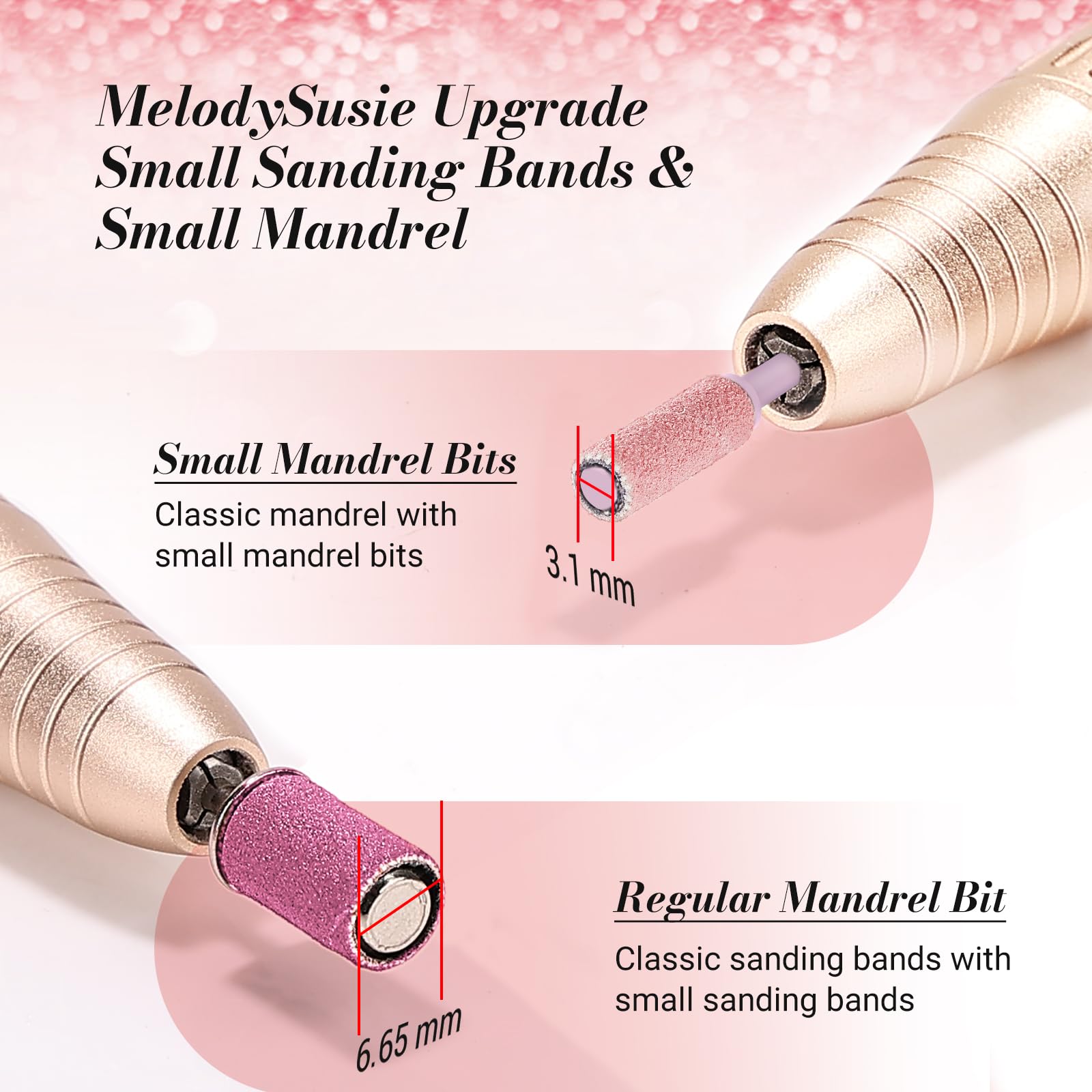 Professional Small Sanding Bands 50 Pcs - 图片10