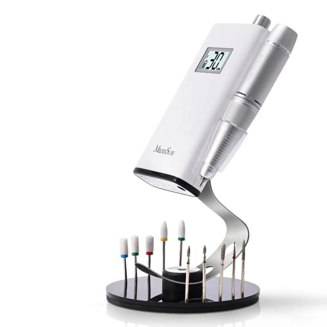 Nail Drill Machine Holder with 10 Holes Nail Drill Bits