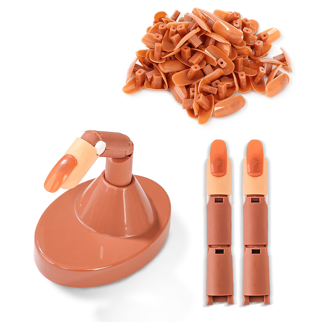 Nail Practice Fingers with Base Stand