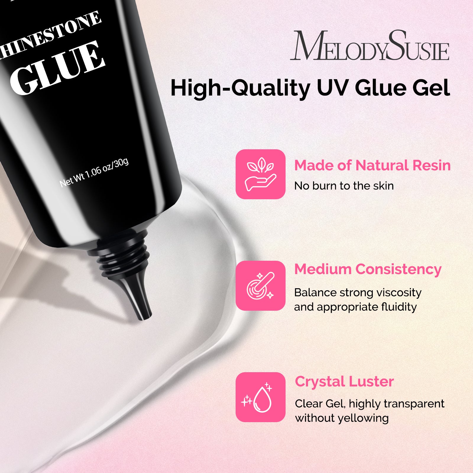 Nail Rhinestone Glue 12ml+30g - 2Pcs - 图片8