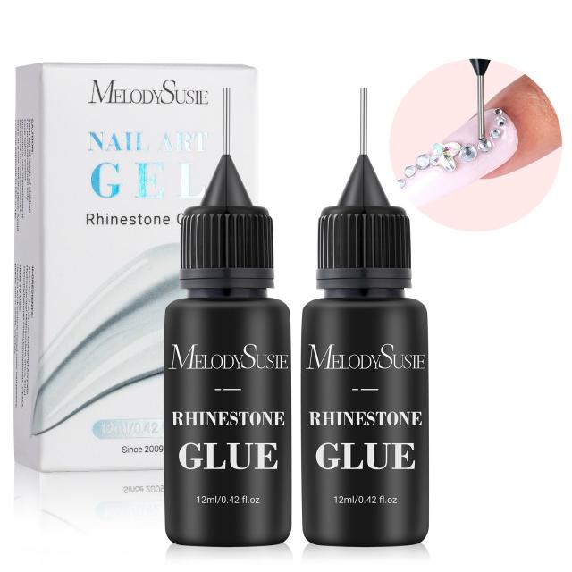 Nail Rhinestone Glue 2Pcs 12ml