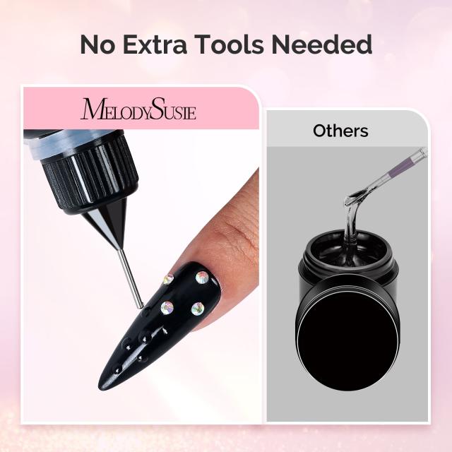 Nail Rhinestone Glue 2Pcs 12ml