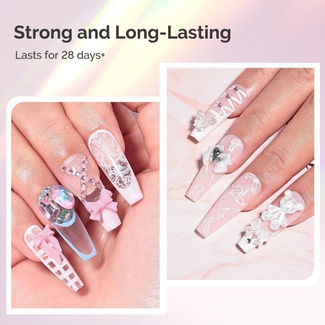 Nail Rhinestone Glue 2Pcs 12ml