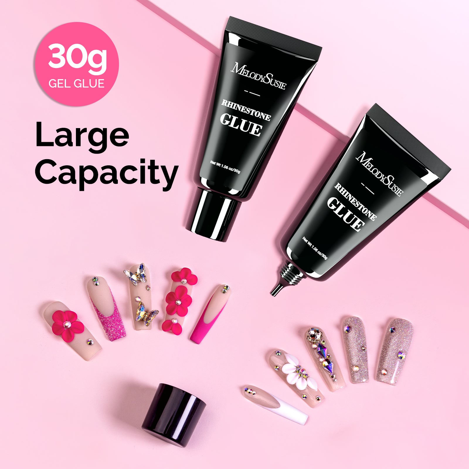 Nail Rhinestone Glue 30g - 2Pcs - 图片3