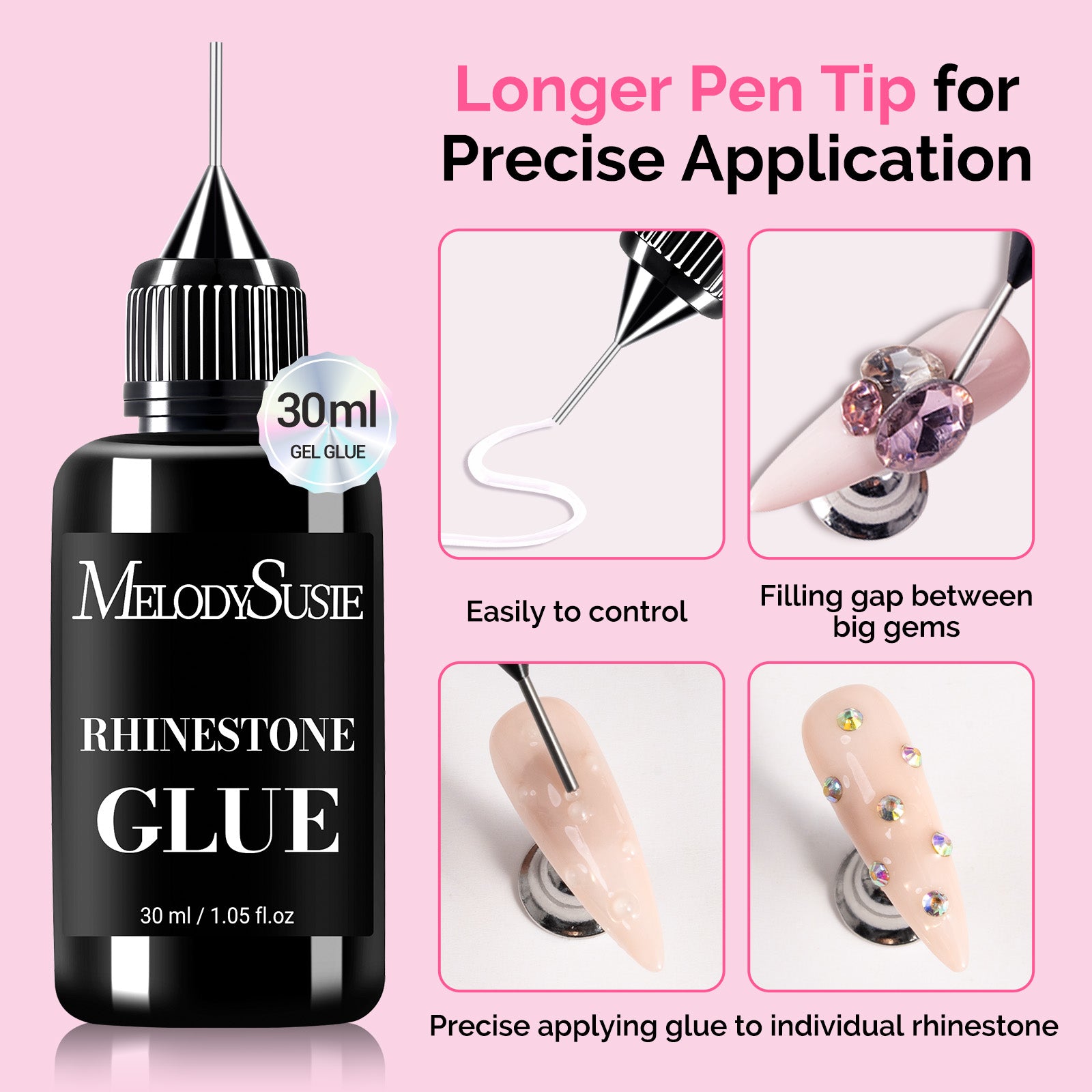 Nail Rhinestone Glue 30ml - 图片2