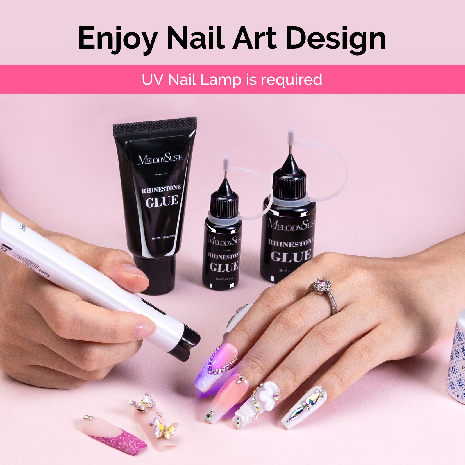 Nail Rhinestone Glue 30ml - 图片4
