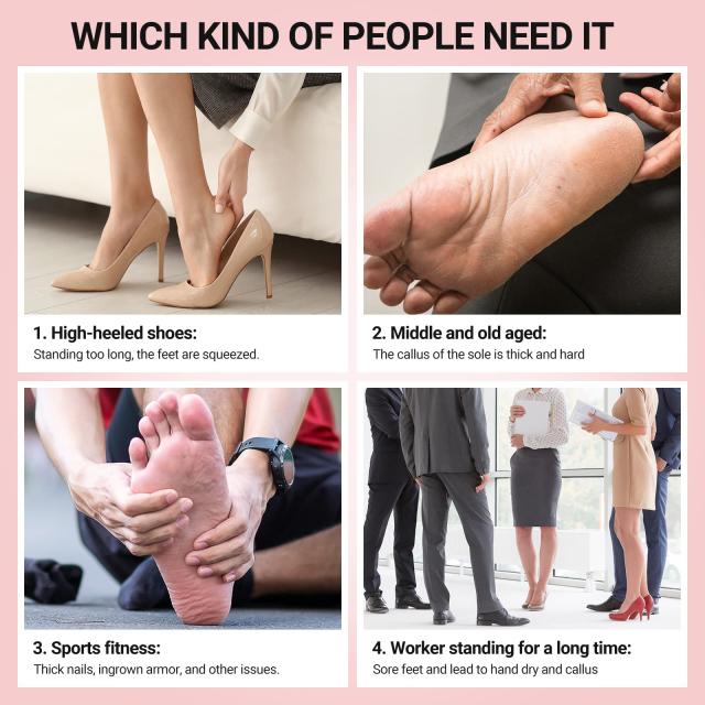 Nail Sanding Caps With A Rubber Mandrel Bit Purple - 13mm