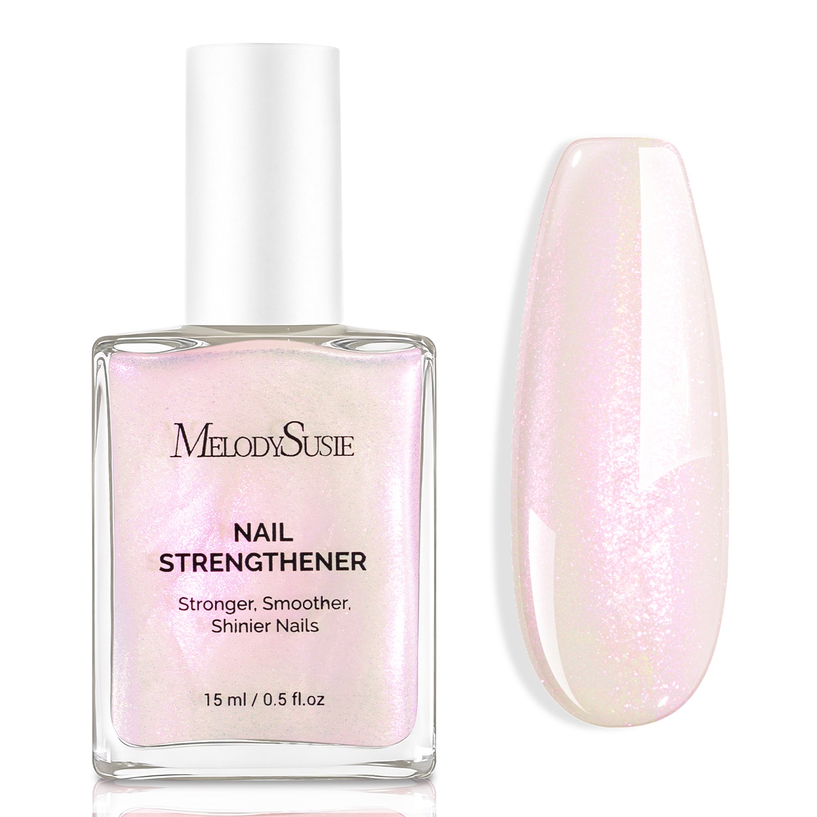 Nail Strengthener and Growth Treatment, 2-in-1 Ridge Filling Base Coat & Glossy Concealer Polish 15ml 0.5 Fl Oz - 图片15