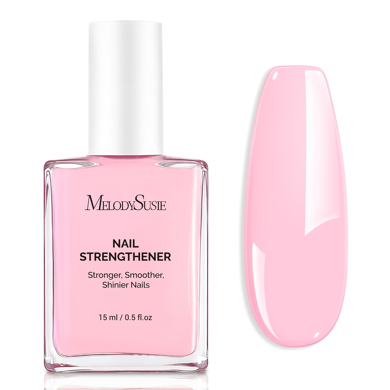 Nail Strengthener and Growth Treatment, 2-in-1 Ridge Filling Base Coat & Glossy Concealer Polish 15ml 0.5 Fl Oz - 图片10