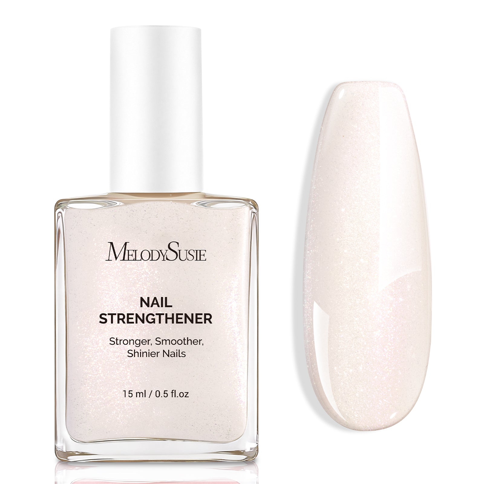 Nail Strengthener and Growth Treatment, 2-in-1 Ridge Filling Base Coat & Glossy Concealer Polish 15ml 0.5 Fl Oz - 图片14