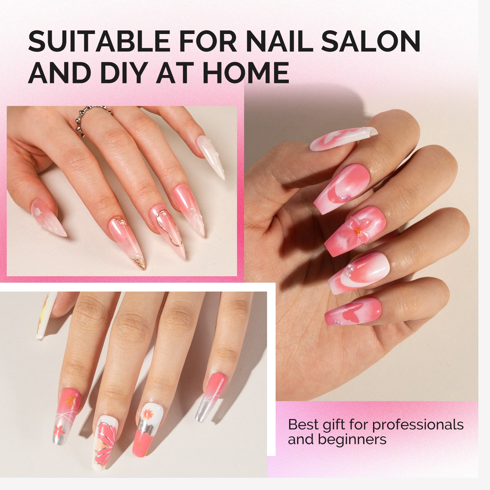 Ombre Nail Brushes 6Pcs - 图片5