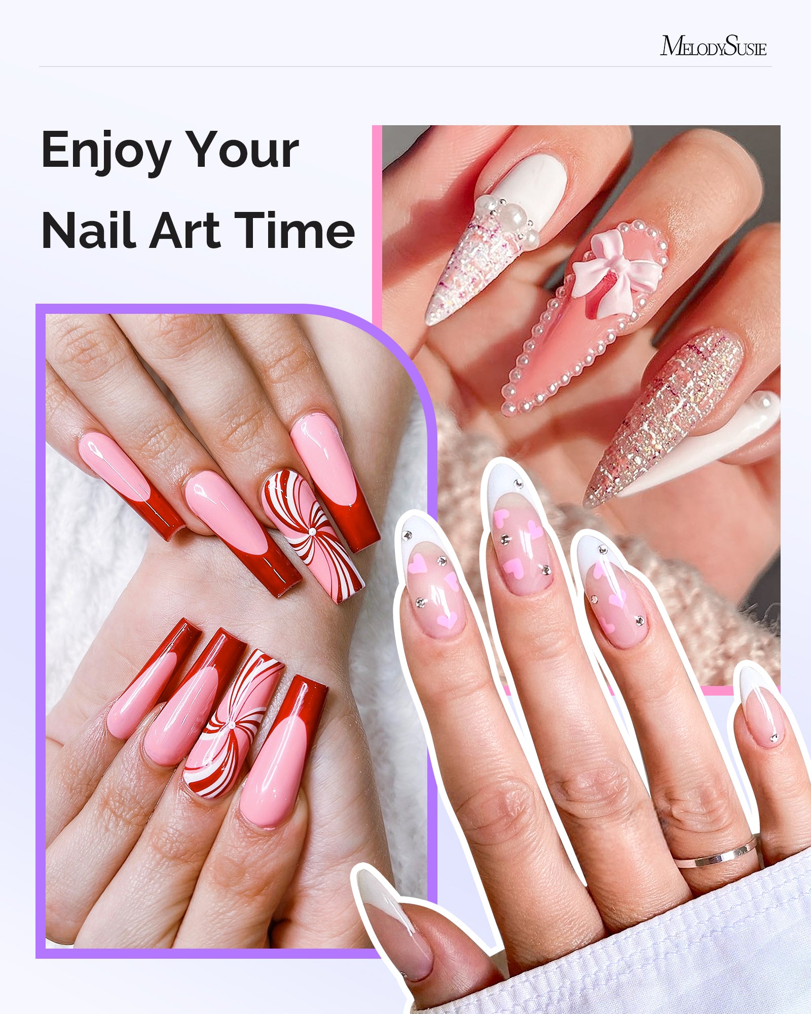 P-ART01A Rechargeable LED/UV Nail Lamp - White - 图片6