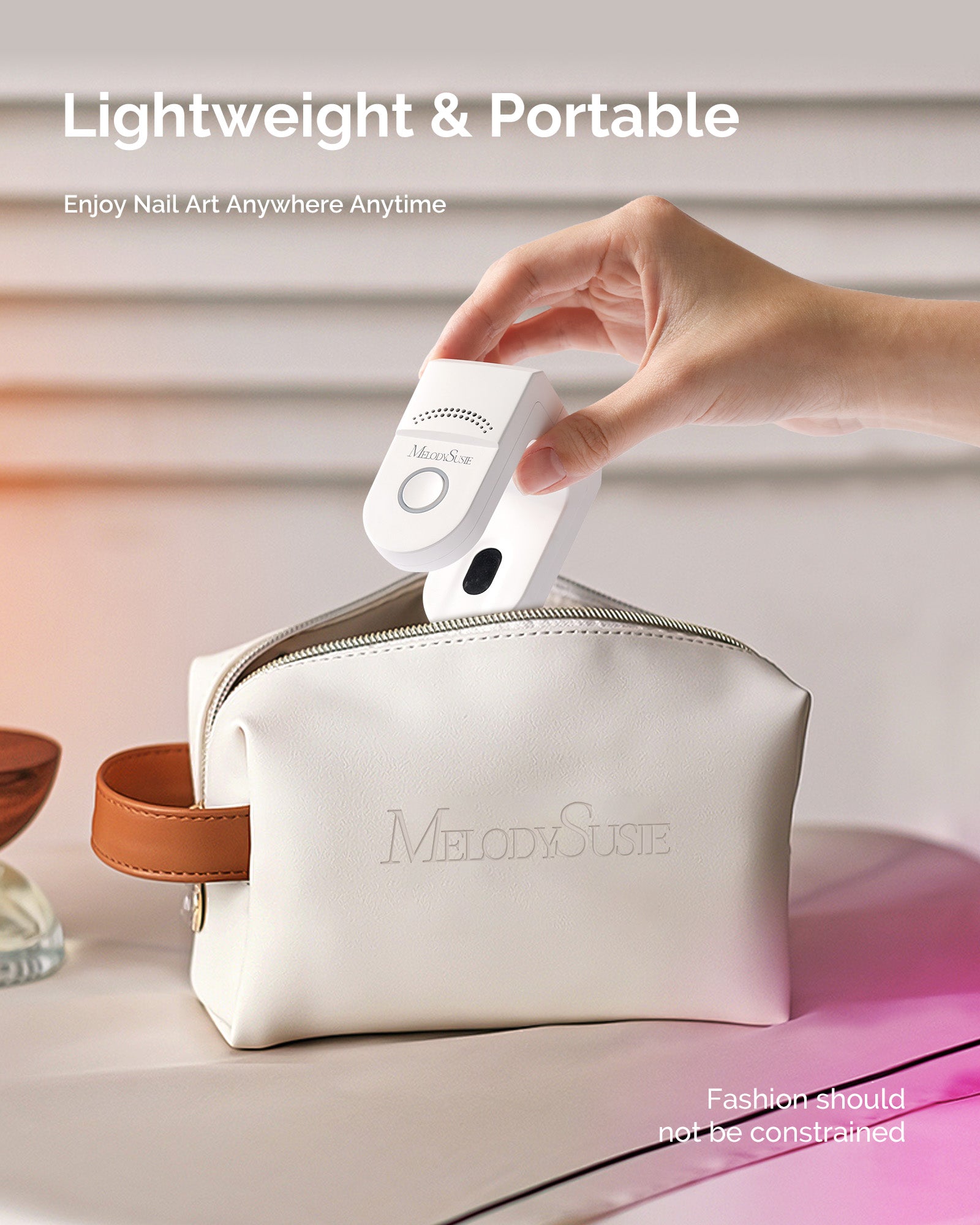 P-ART04G Rechargeable Mini LED/UV Nail Art Lamp - 图片7