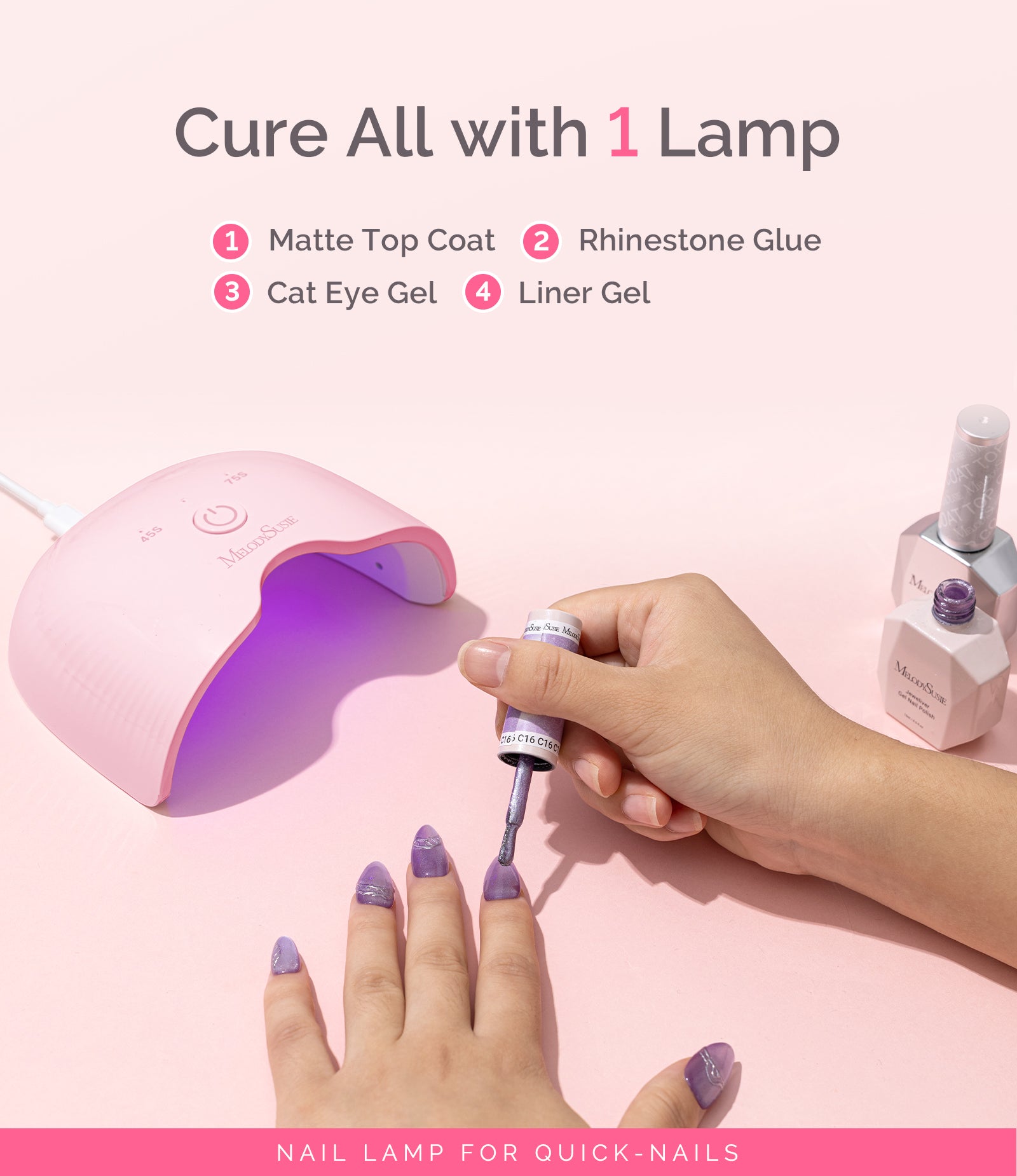 P-ART06F LED/UV Nail Lamp - 图片6