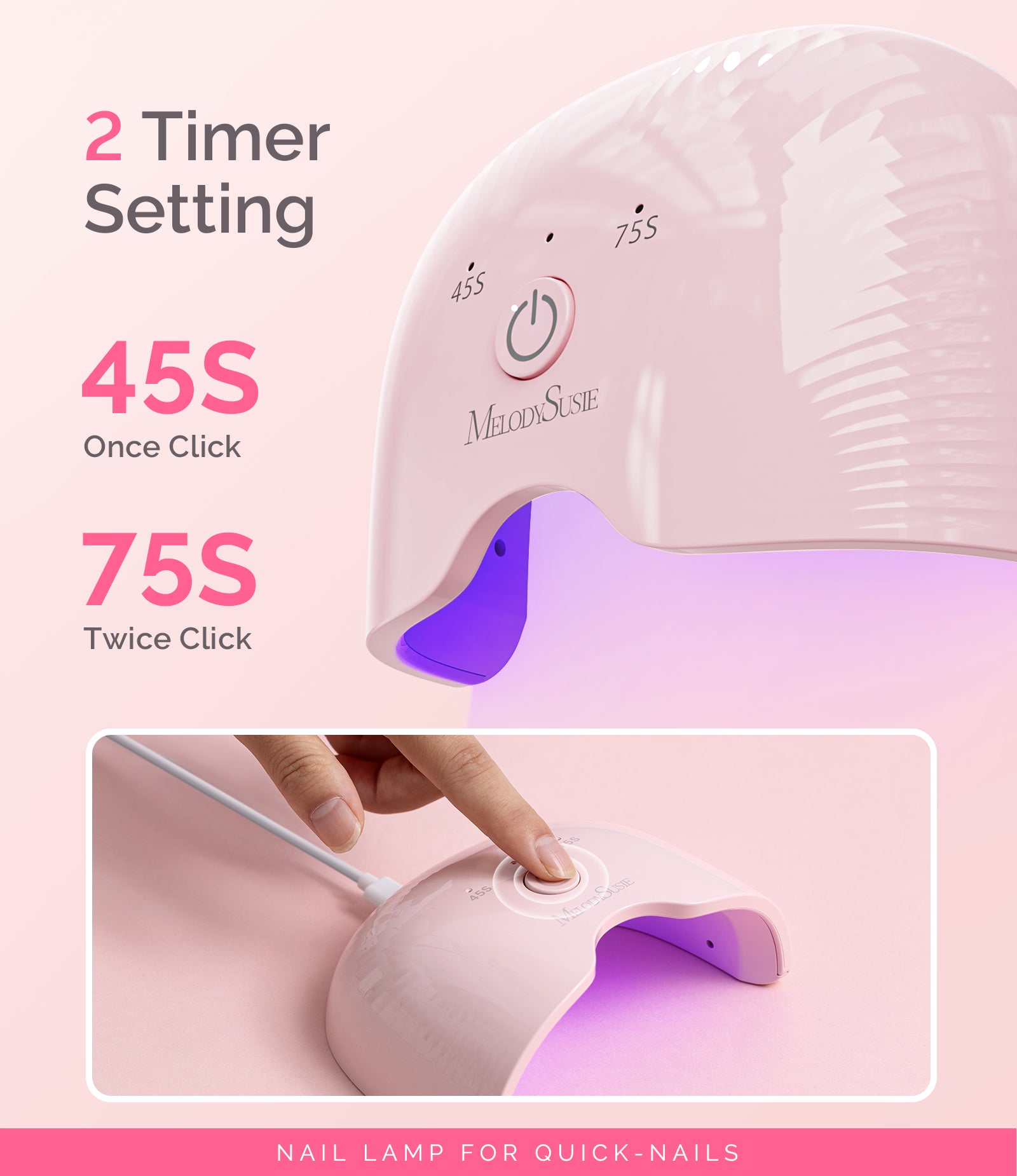 P-ART06F LED/UV Nail Lamp - 图片4