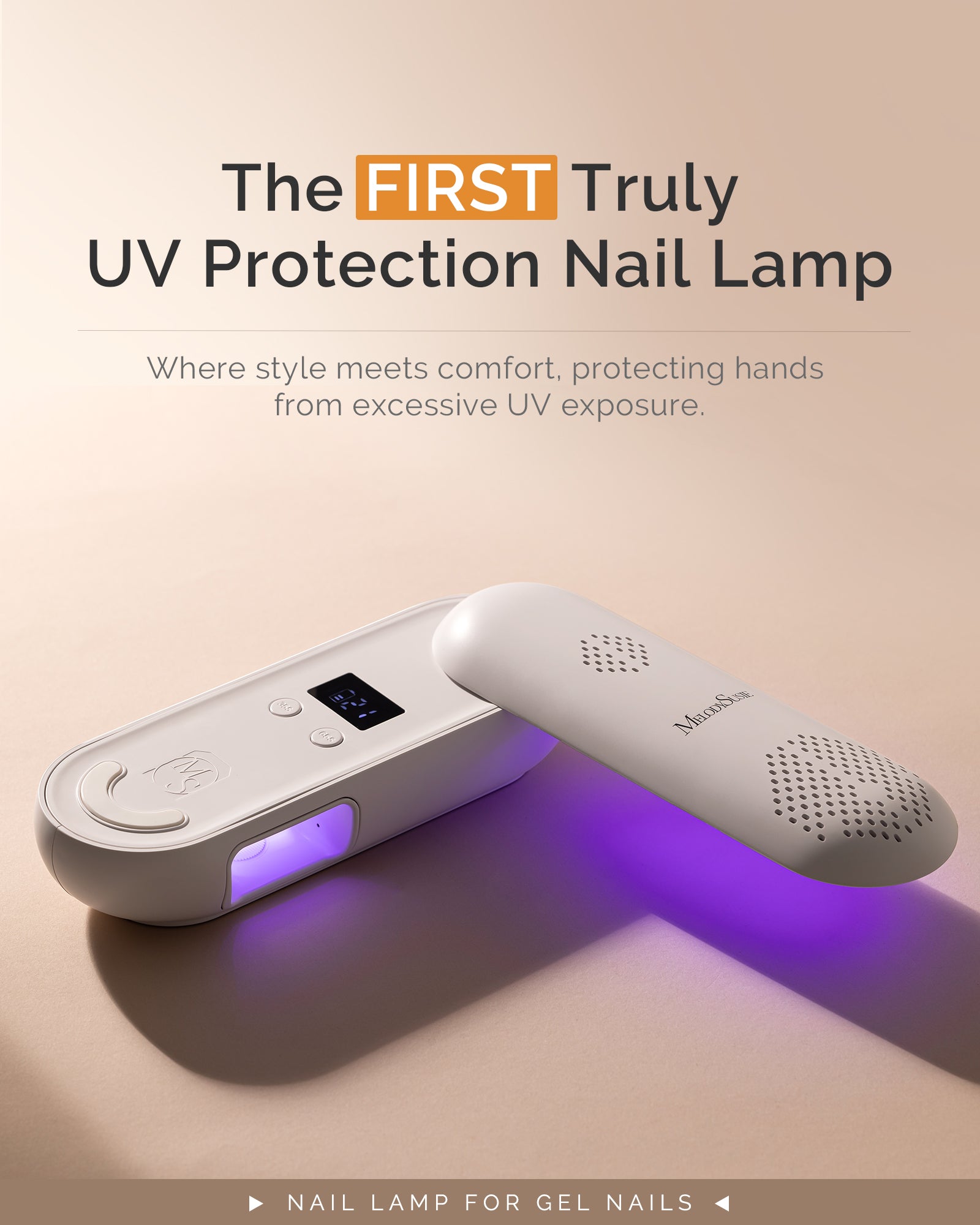 P-Plus20F Innovative UV Protection Rechargeable UV/LED Nail Lamp - 图片2