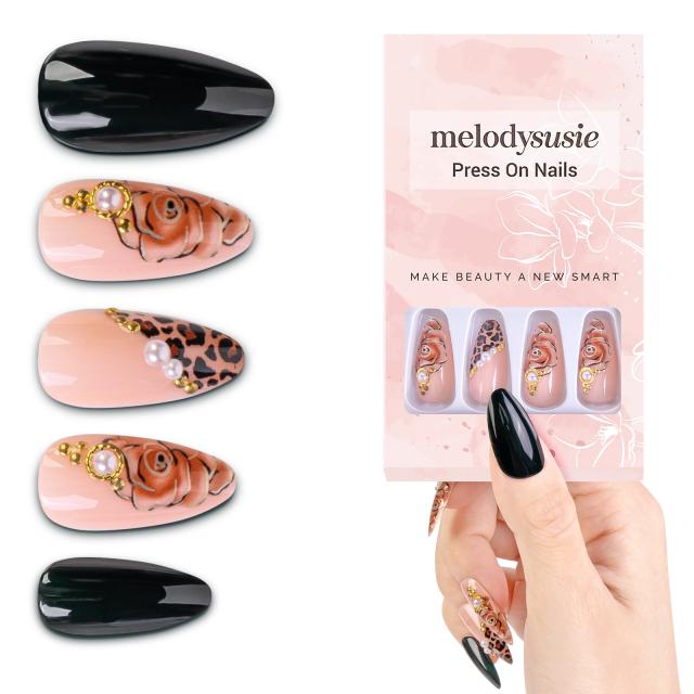 Party Animals Acrylic Press On Nails Kits