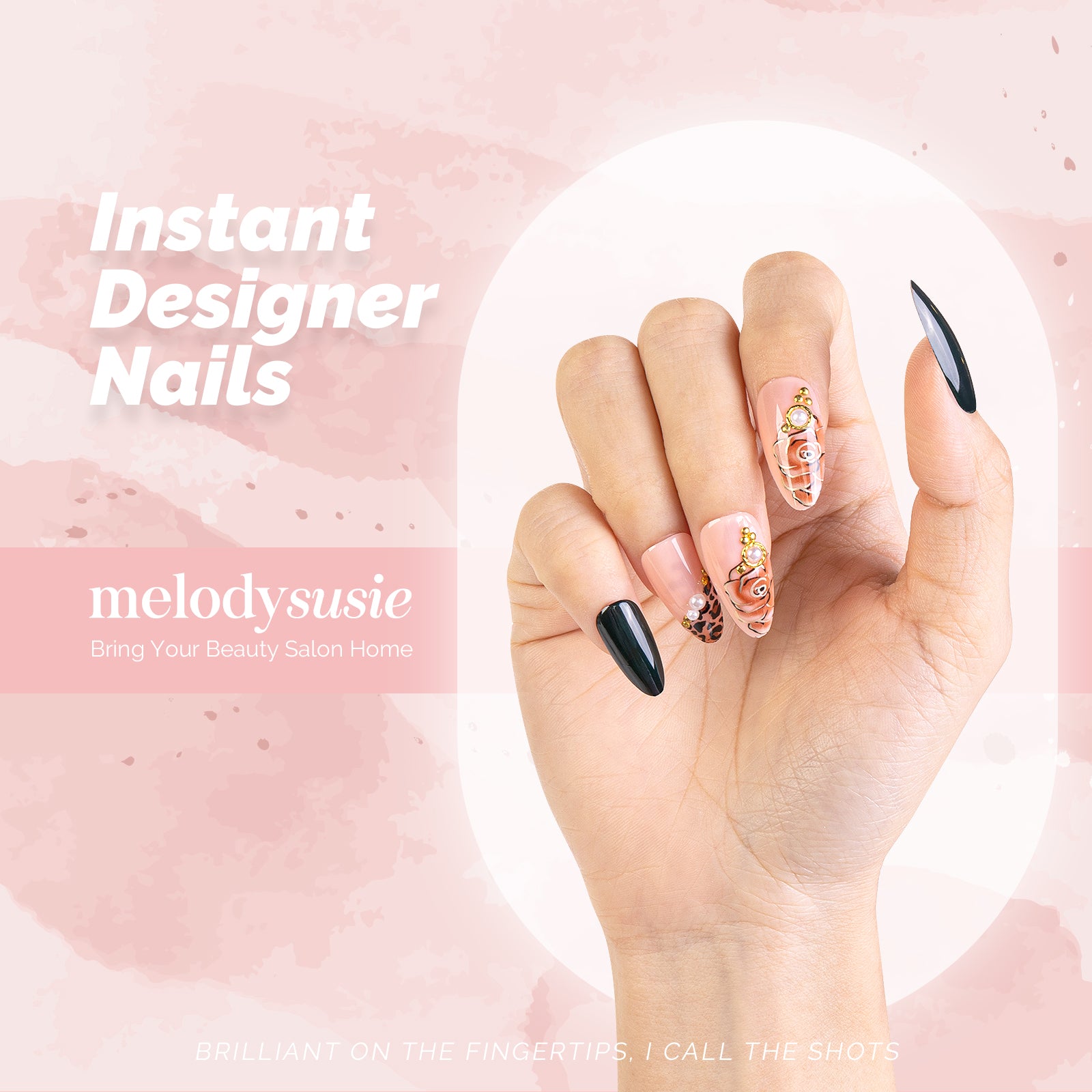 Party Animals Acrylic Press On Nails Kits - 图片2