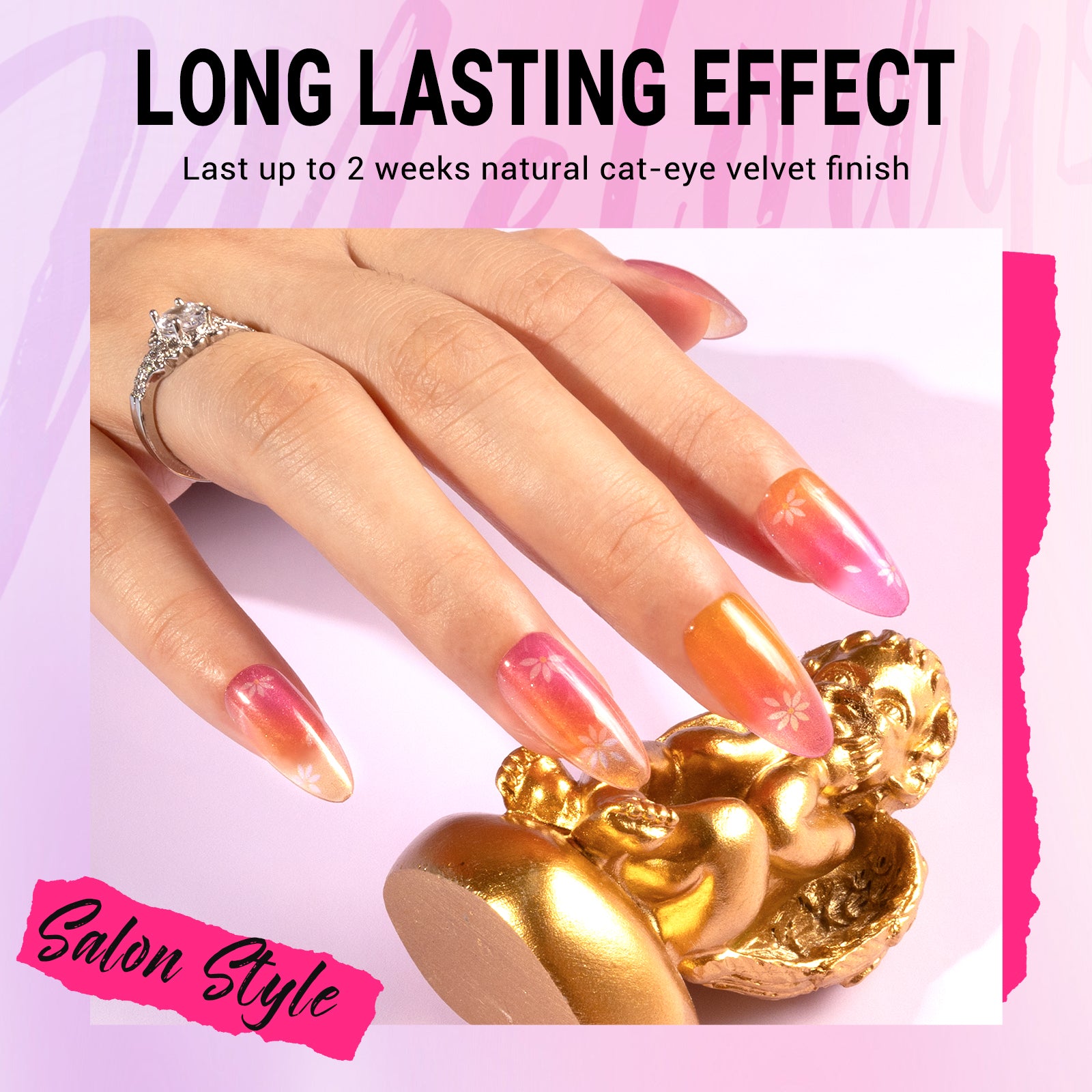 Passion Flowers Press On Nails Kit - US ONLY - 图片2