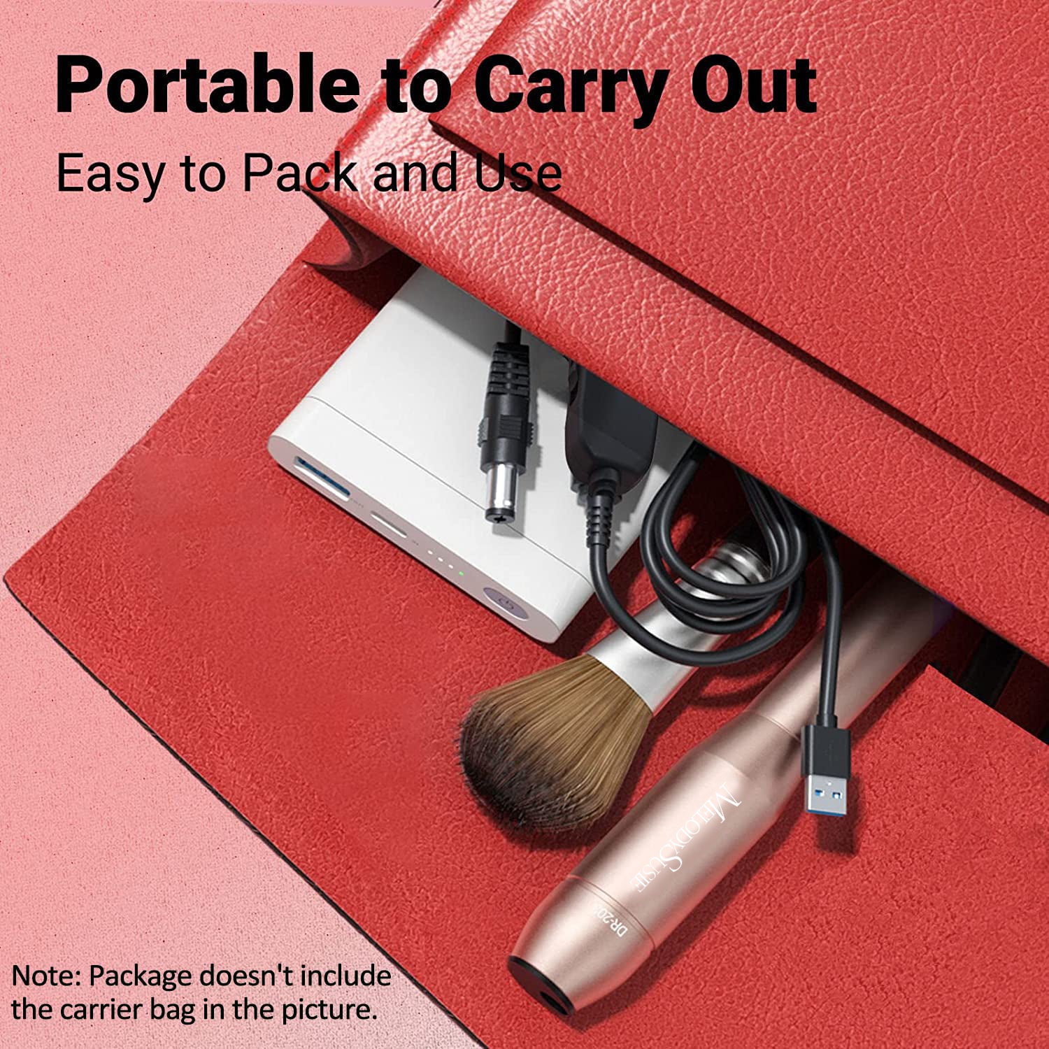 PC120I Pen-Shaped Portable USB Nail Drill 20,000RPM - 图片5