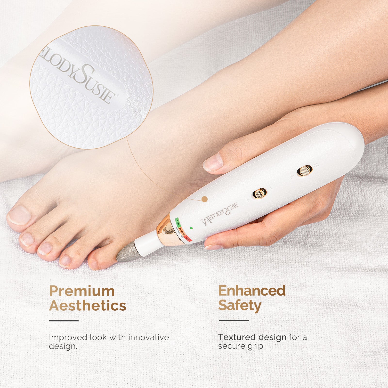 PC650E Manicure & Pedicure Nail Drill Kit 6,000RPM - 图片5