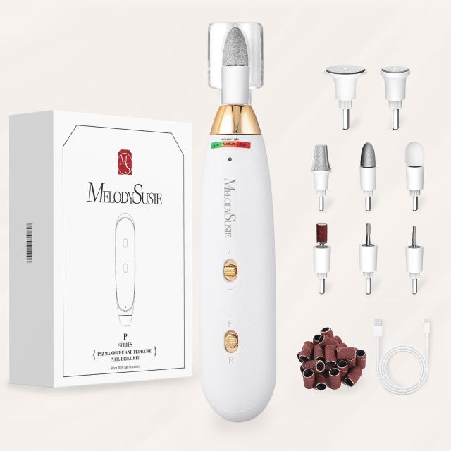 PC650E Manicure & Pedicure Nail Drill Kit 6,000RPM