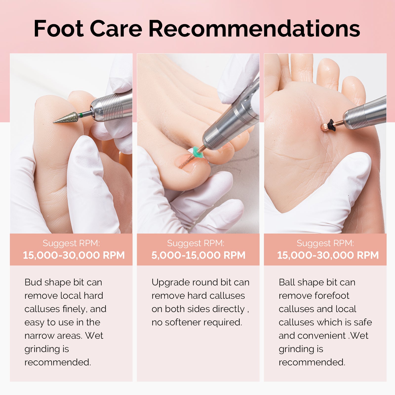 Pedicure Carbide Tungsten Bit - 图片5