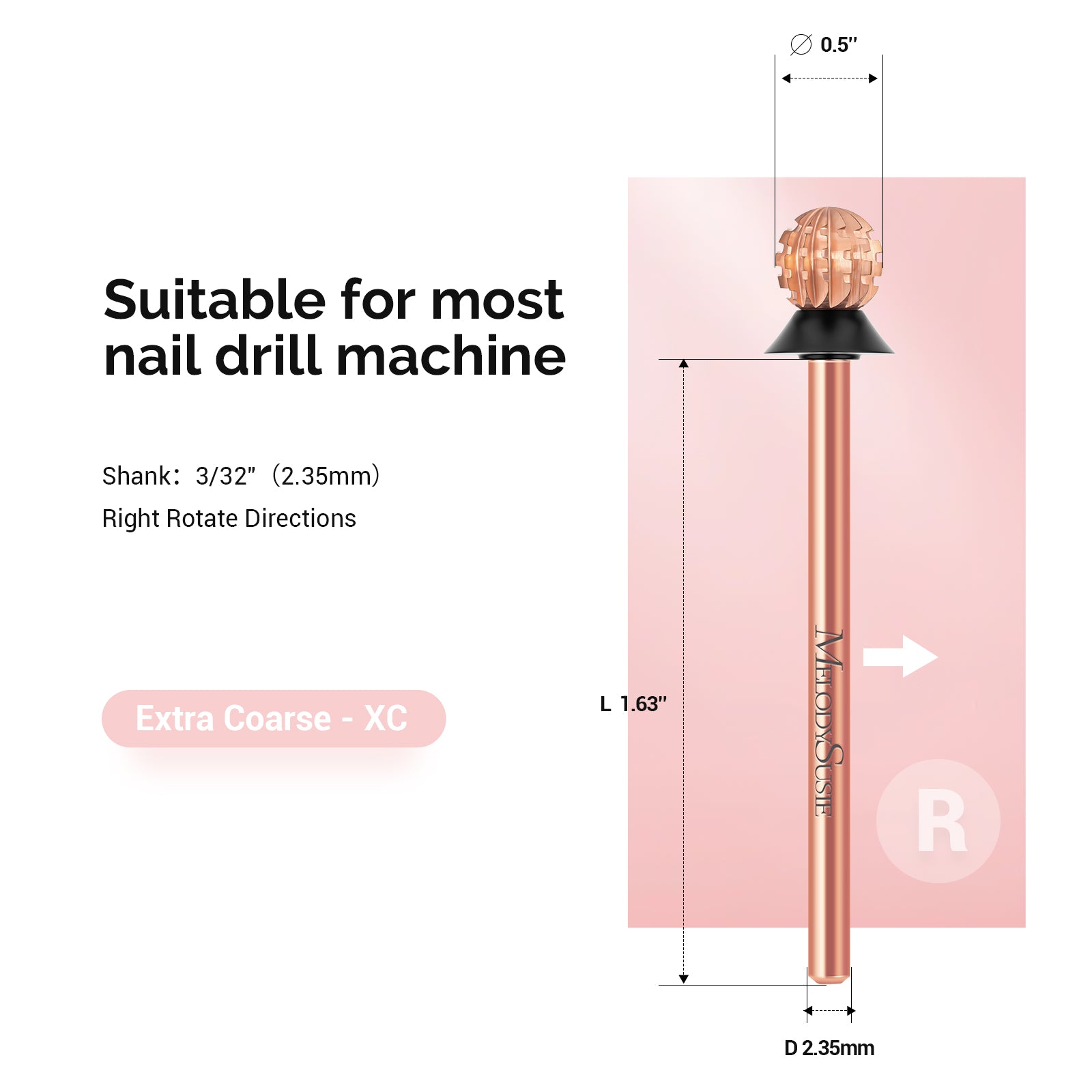 Pedicure Carbide Tungsten Bit - 图片3