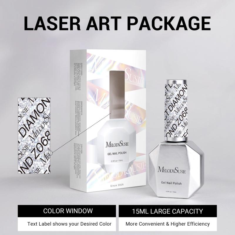 Z068 Perfect Diamond - TPO-Free Thick Nail Gel Polish (15ml)