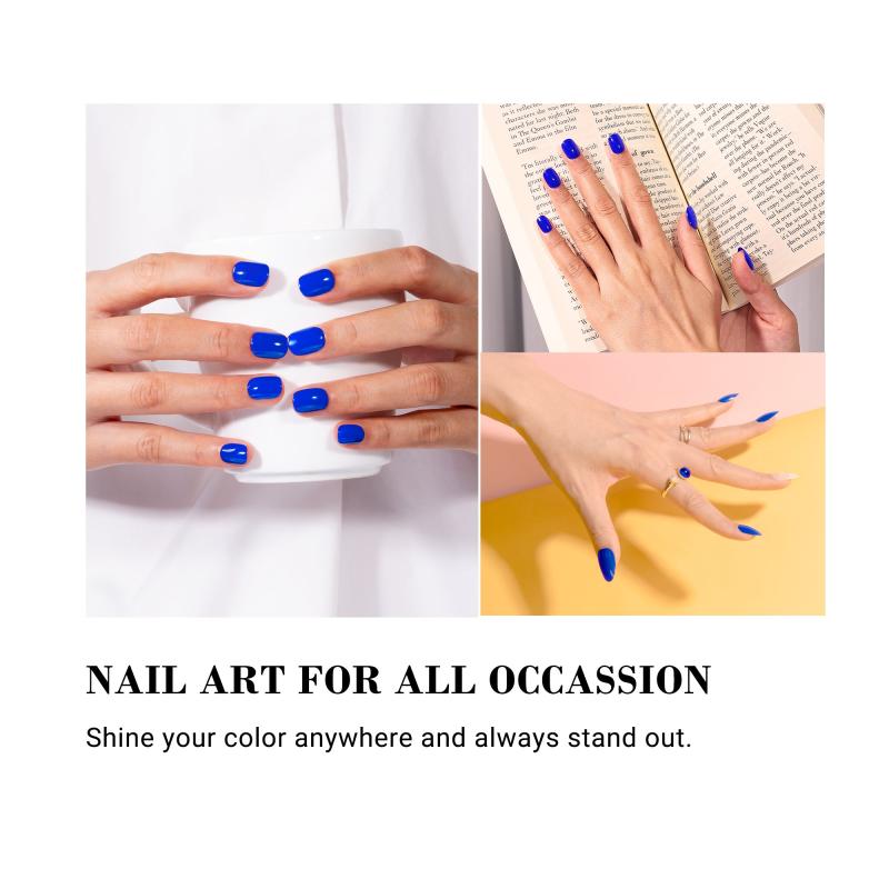 359 Persian Blue - TPO-Free Thick Gel Nail Polish(15ml)