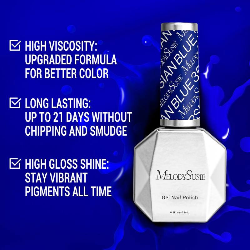 359 Persian Blue - TPO-Free Thick Nail Gel Polish(15ml)