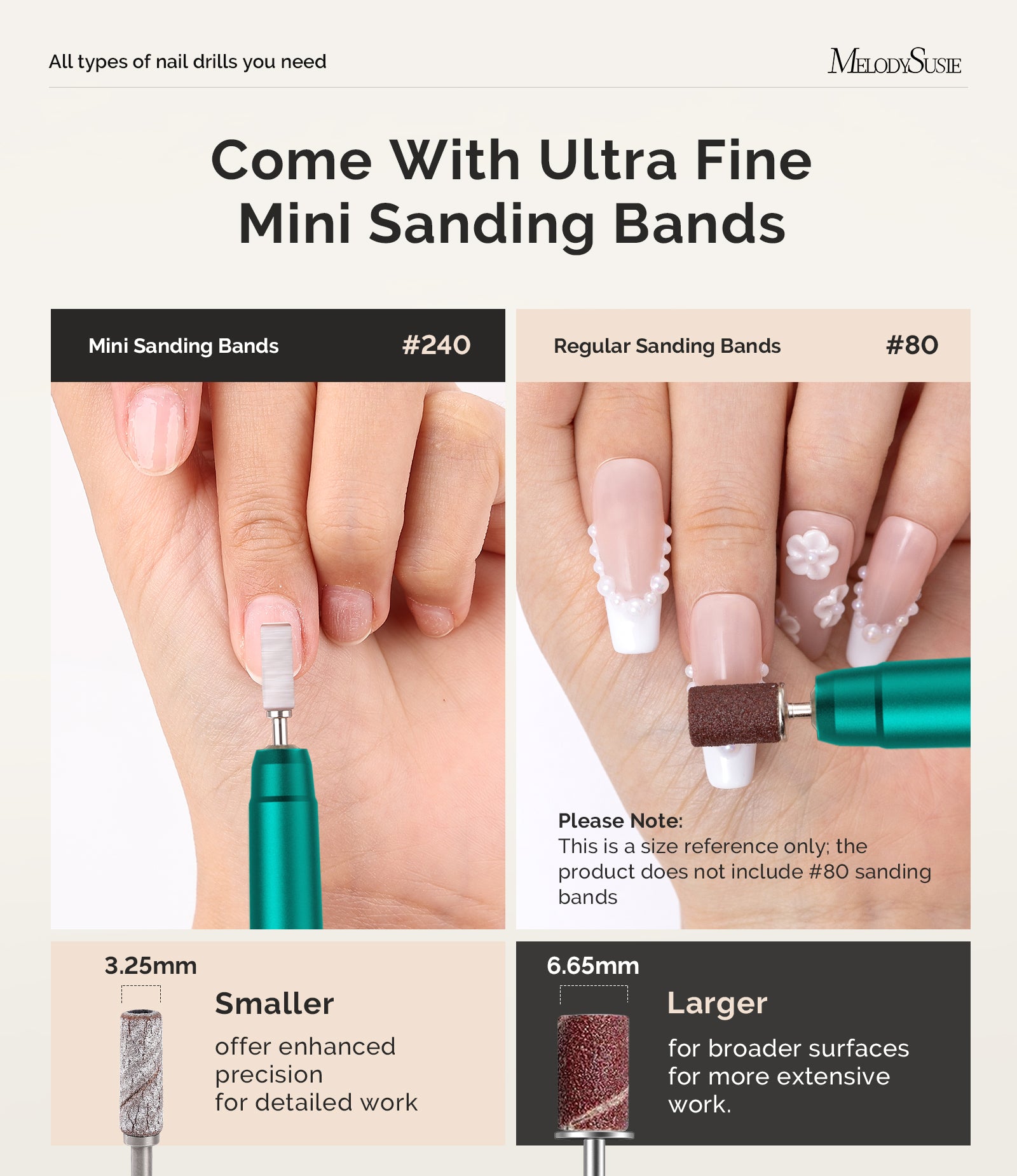 PM170F Pen-Shaped Ultra-Slim Rechargeable Nail Drill 30,000RPM - Green - 图片4