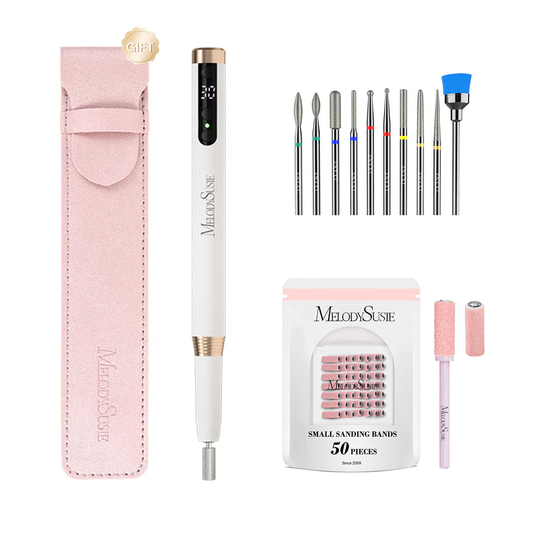 PM170F Rechargeable Nail Drill 30,000RPM Set - 图片3