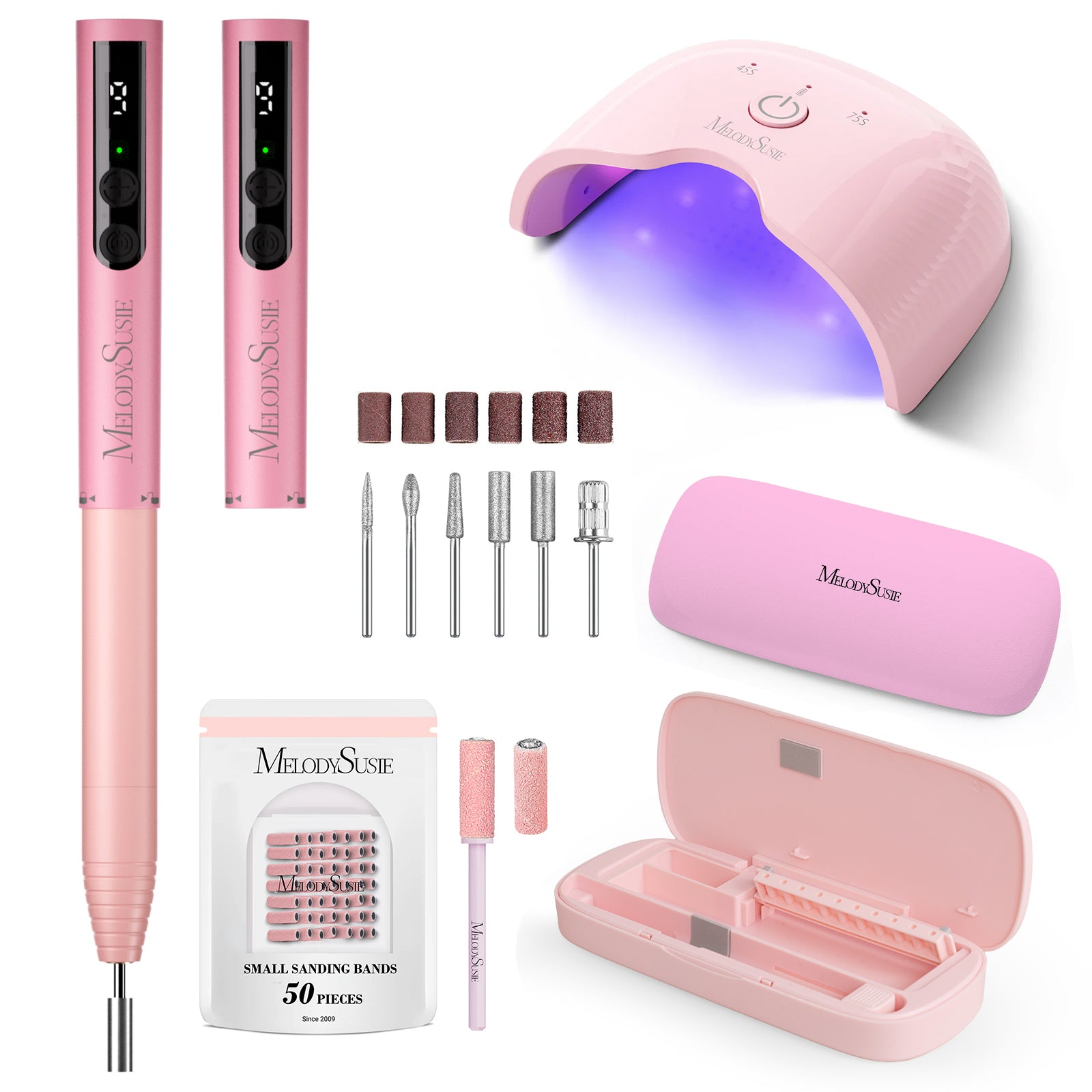 PocketNail PC100GR/PC100G Pen-Shaped Innovative Portable Rechargeable Nail Drill 20,000RPM - 图片47