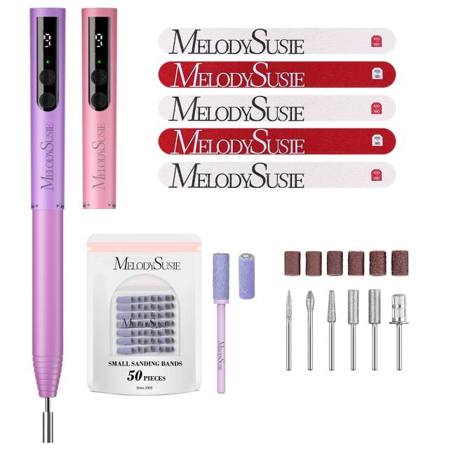 PocketNail PC100GR/PC100G Pen-Shaped Innovative Portable Rechargeable Nail Drill 20,000RPM