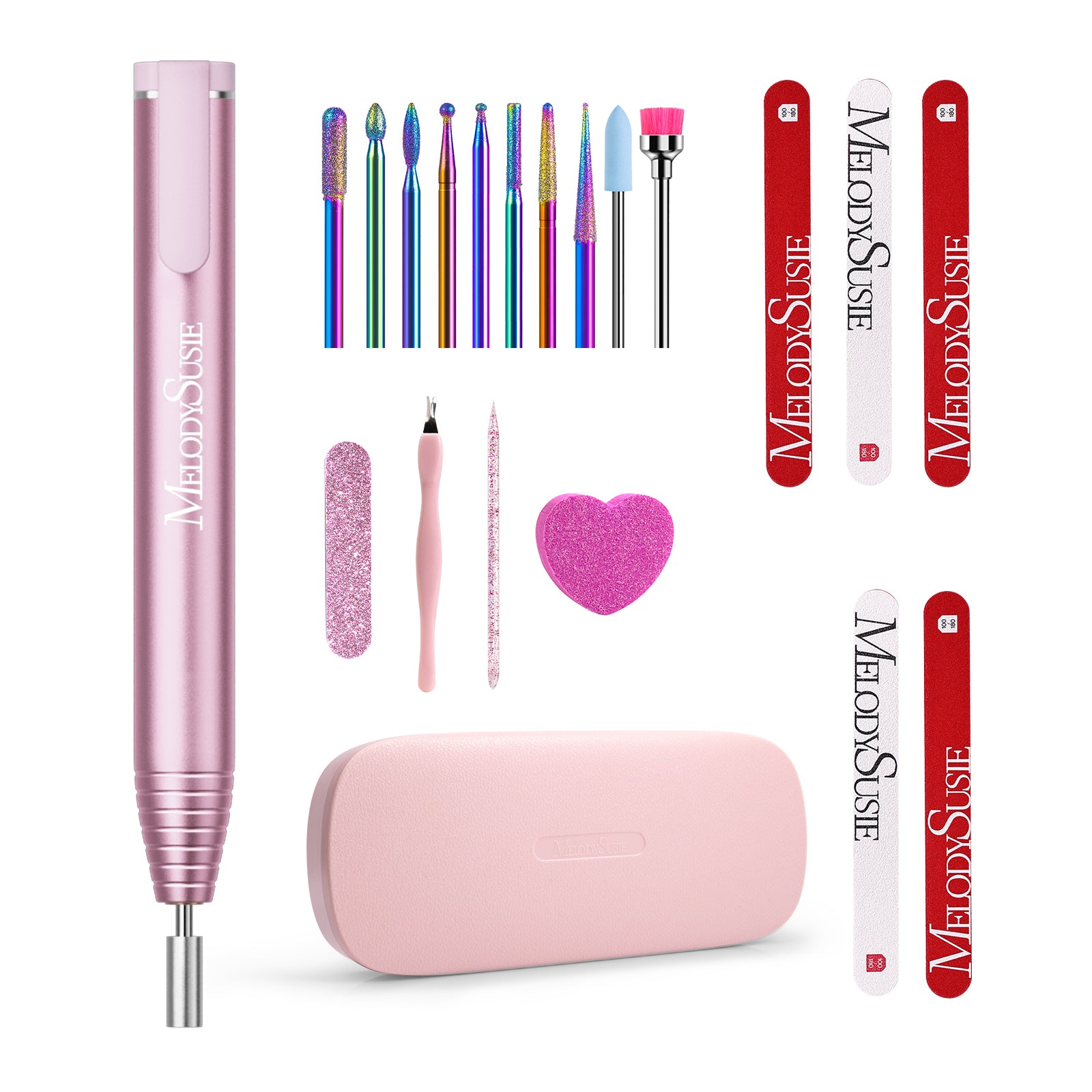 PocketNail PC100GR/PC100G Pen-Shaped Innovative Portable Rechargeable Nail Drill 20,000RPM - 图片20