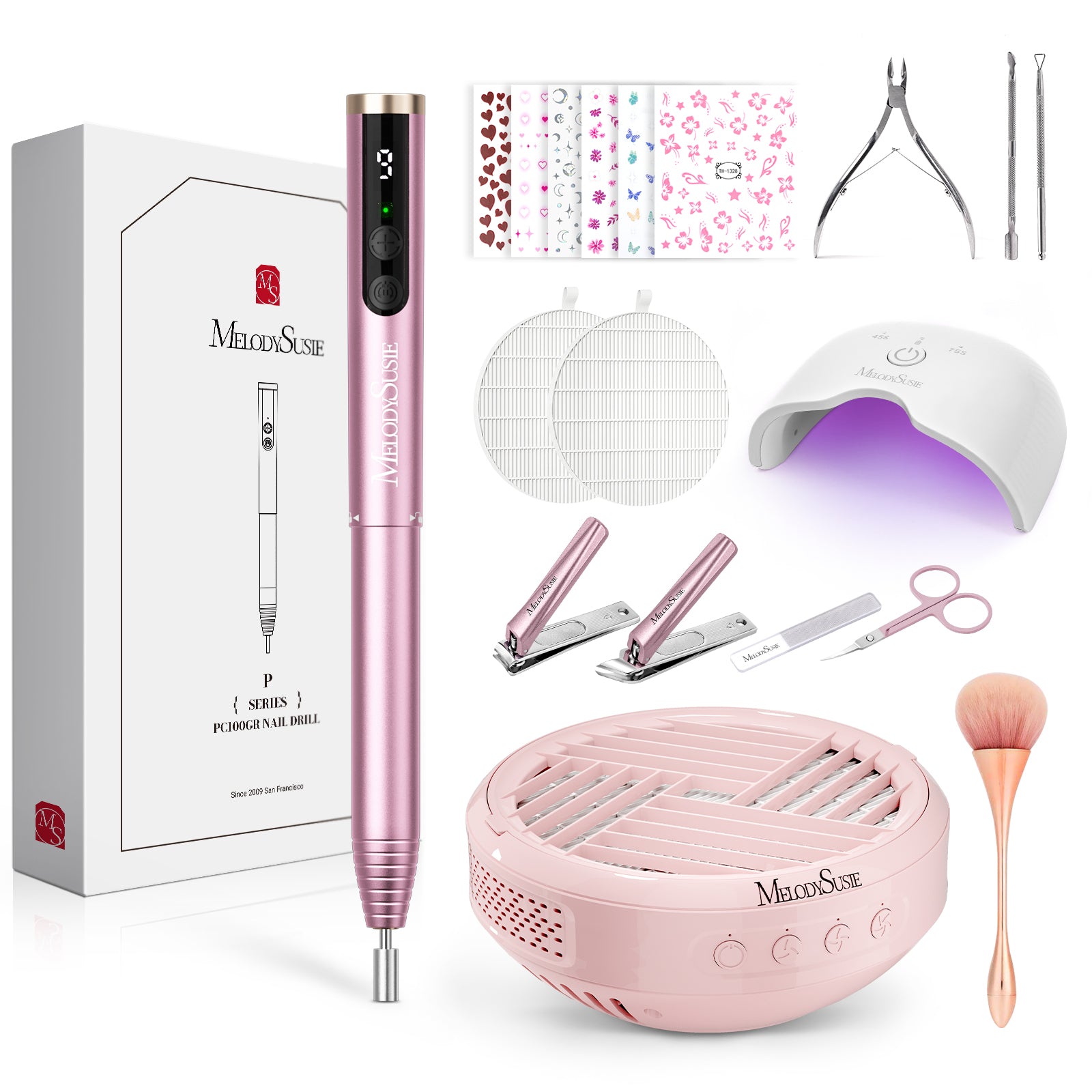 PocketNail PC100GR/PC100G Pen-Shaped Innovative Portable Rechargeable Nail Drill 20,000RPM - 图片16