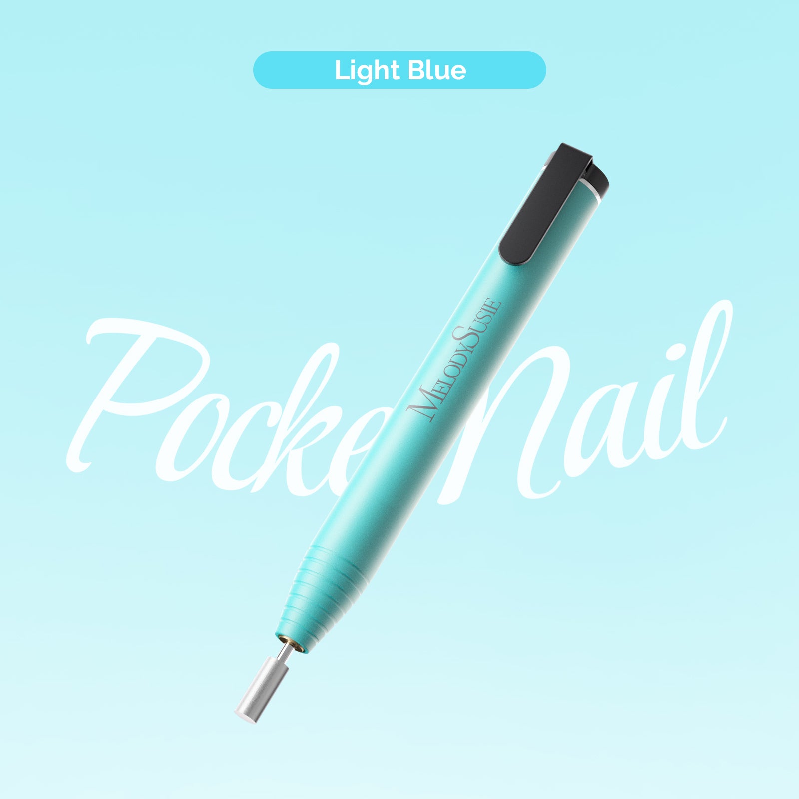 PocketNail PC100GR/PC100G Pen-Shaped Innovative Portable Rechargeable Nail Drill 20,000RPM - 图片39