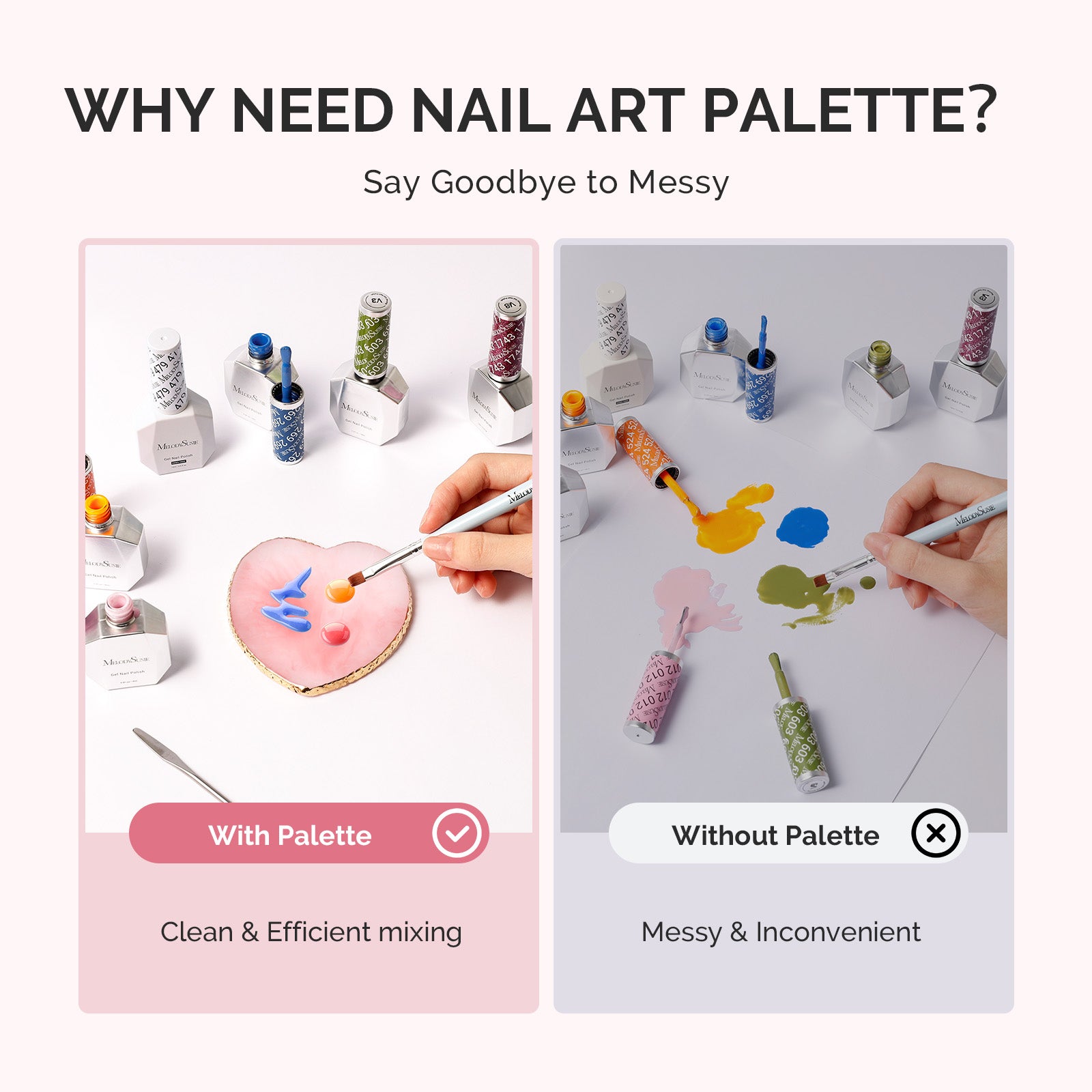 Premium Resin Nail Art Palette - 图片3