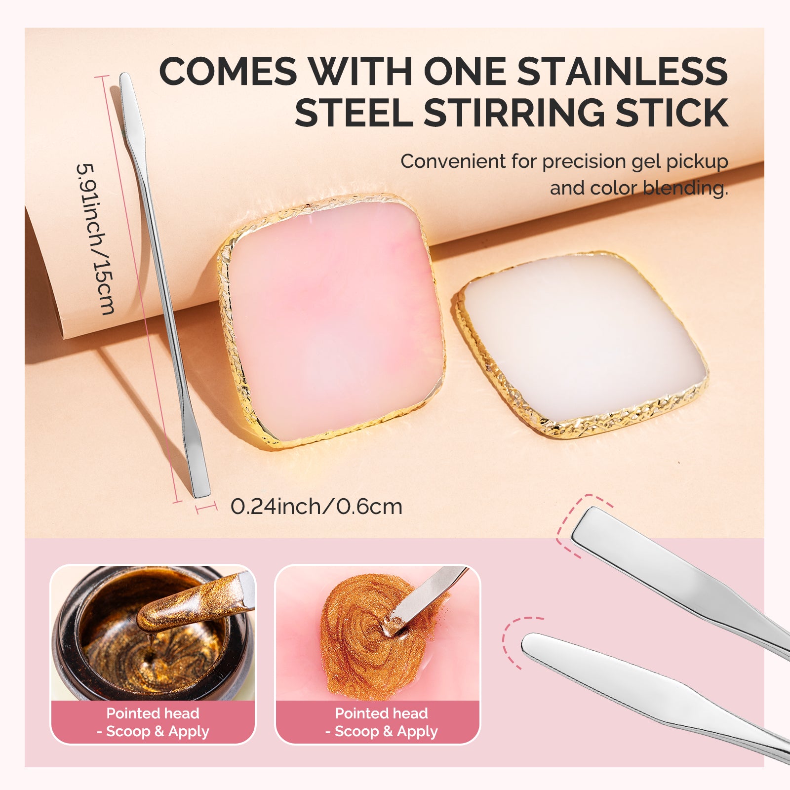 Premium Resin Nail Art Palette - 图片5