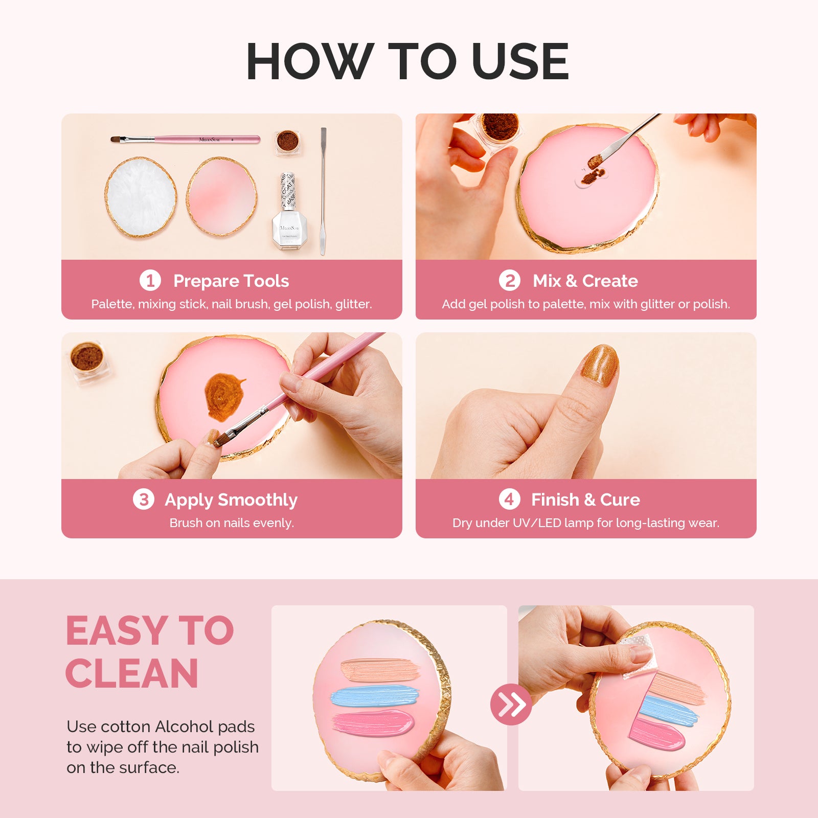 Premium Resin Nail Art Palette - 图片6