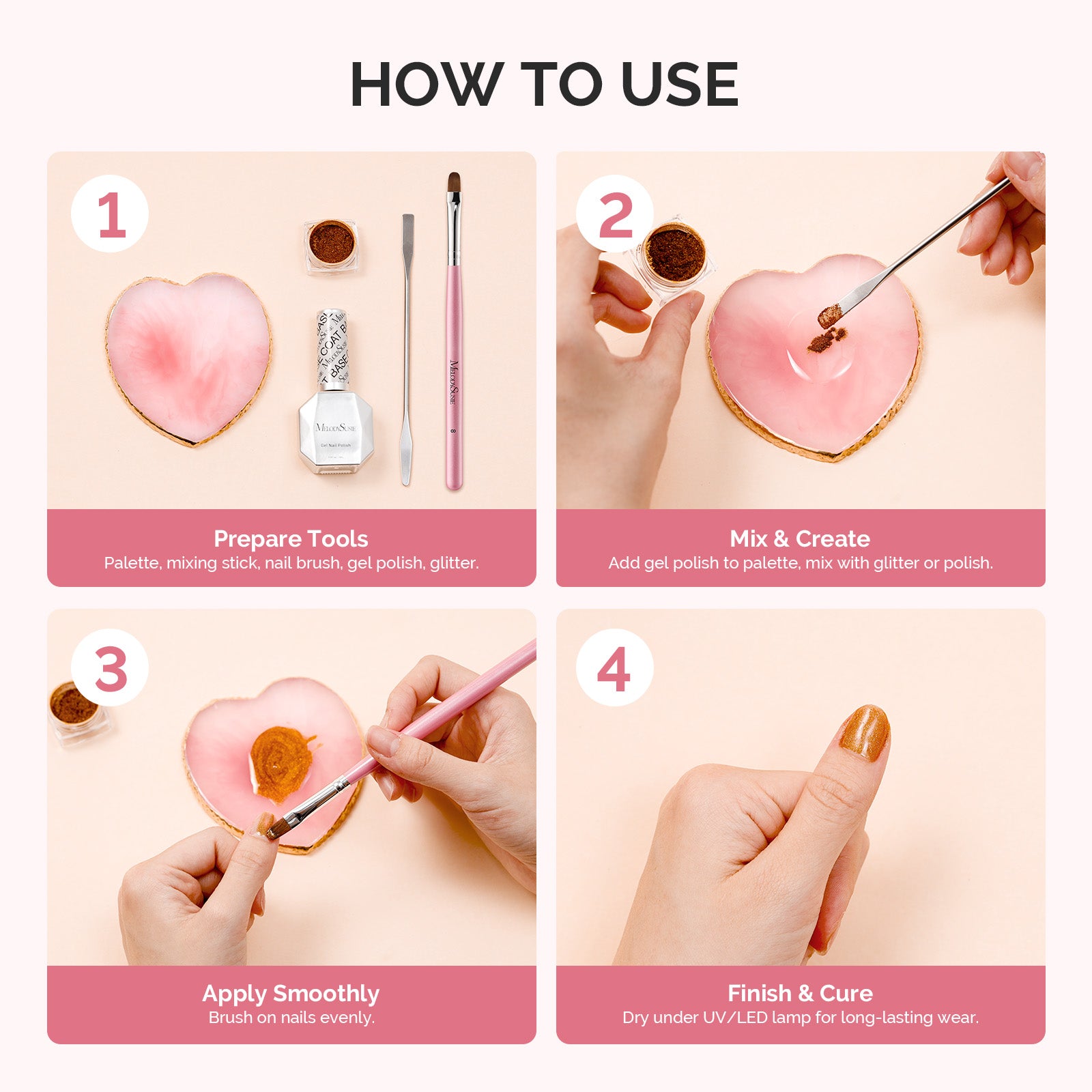 Premium Resin Nail Art Palette - 图片7