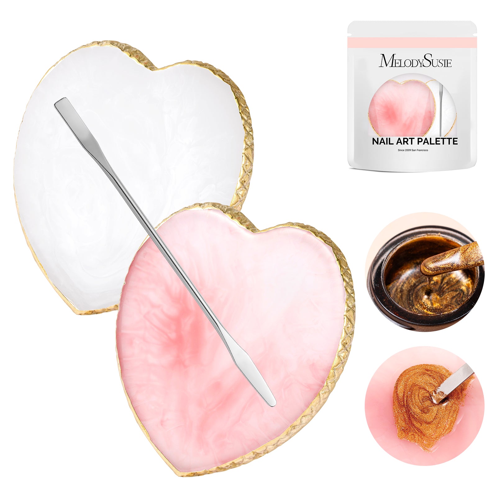 Premium Resin Nail Art Palette - 图片21