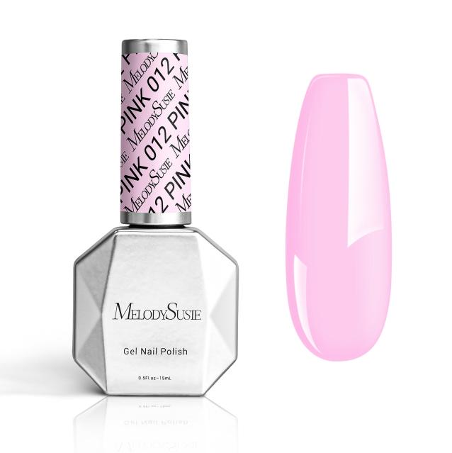 012 Pretty Pink - TPO-Free Thick Gel Nail Polish (15ml)